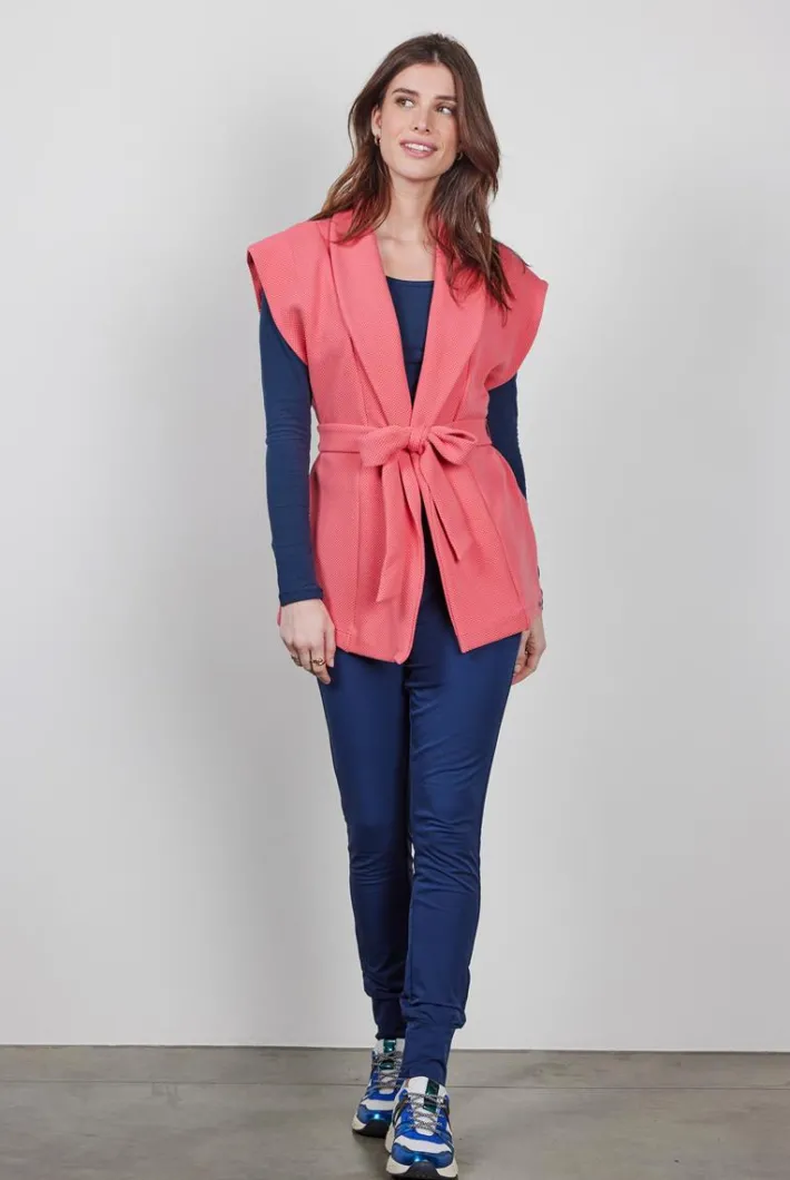 DiDi Sleeveless vest Diam Sharon Rose- Truien & Vesten