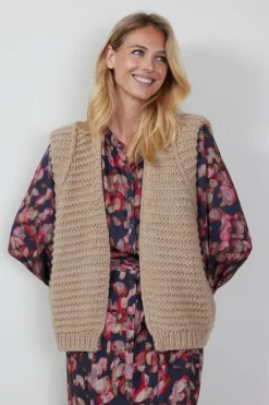 DiDi Sleeveless vest Emma in kit- Truien & Vesten | Gilets