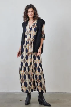DiDi Sleeveless vest Emma in zwart- Truien & Vesten | Gilets