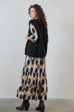 DiDi Sleeveless vest Emma in zwart- Truien & Vesten | Gilets