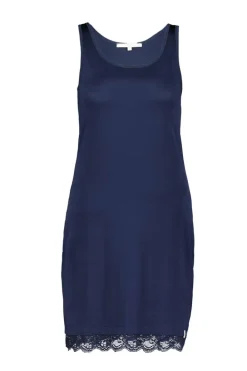 DiDi Slipdress Sally in Dark blue- Basics | Jurken & Tunieken