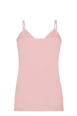 DiDi Spaghetti V singlet in bridal roze- Basics | T-shirts & Tops
