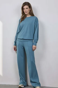 DiDi Sweat pants Raya Atlantic green- Lange Broeken