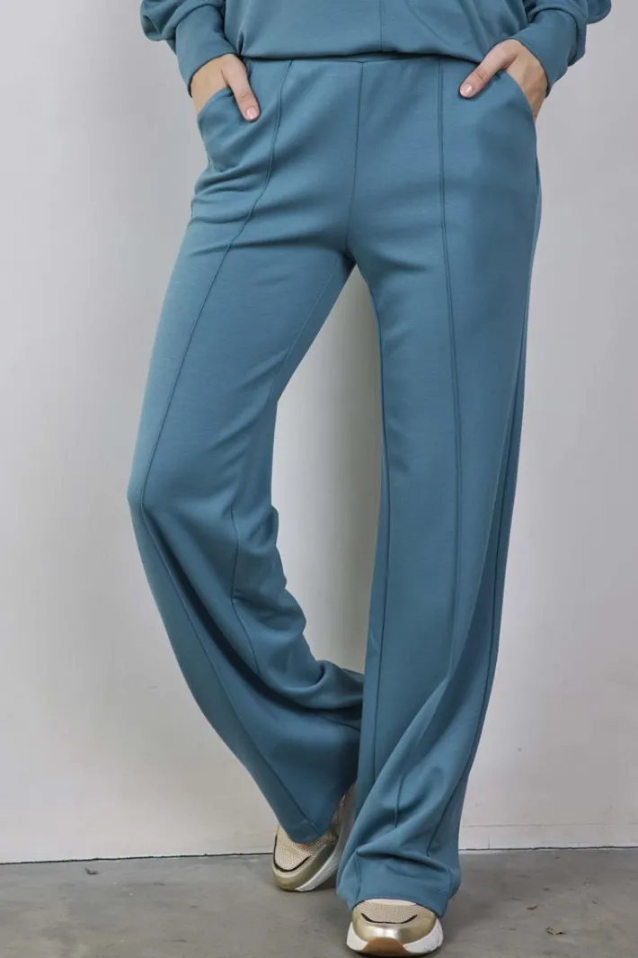 DiDi Sweat pants Raya Atlantic green- Lange Broeken