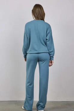 DiDi Sweat pants Raya Atlantic green- Lange Broeken