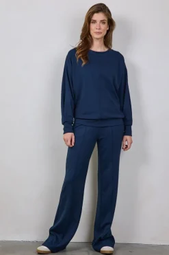 DiDi Sweat pants Raya Dark blue- Lange Broeken