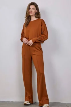 DiDi Sweat pants Raya Ginger brown- Lange Broeken