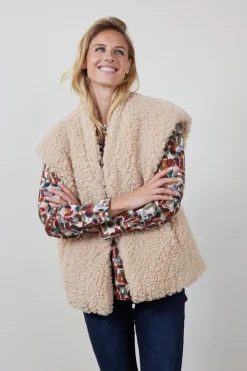 DiDi Teddy gilet grof Kit- Jassen | Gilets