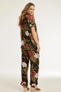 DiDi Top Ayanna Jungle print- Blouses