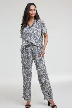 DiDi Top Ayanna Pixel print- Blouses