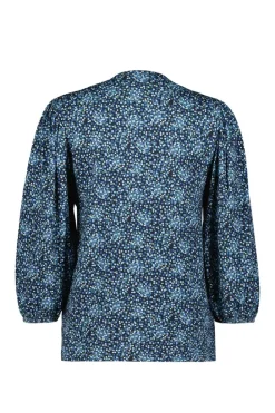 DiDi Top Becca Dark blue Fuji XS print- T-shirts & Tops