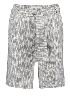 DiDi Travel bermuda Urban in Darkshadow with dots in a row print- Travel | Korte Broeken