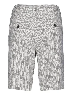 DiDi Travel bermuda Urban in Darkshadow with dots in a row print- Travel | Korte Broeken