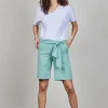 DiDi Travel bermuda Urban in Granite green- Travel | Korte Broeken