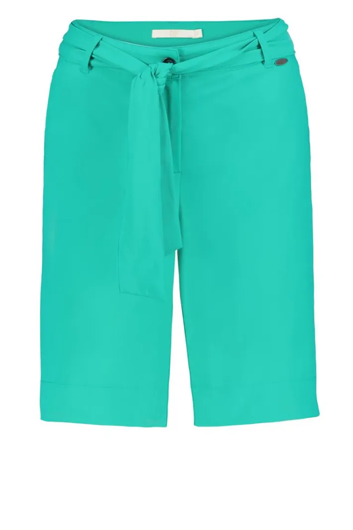 DiDi Travel bermuda Urban in Peacock green- Travel | Korte Broeken