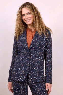 DiDi Travel Blazer Moto print Darkblue Stone print- Jassen | Travel