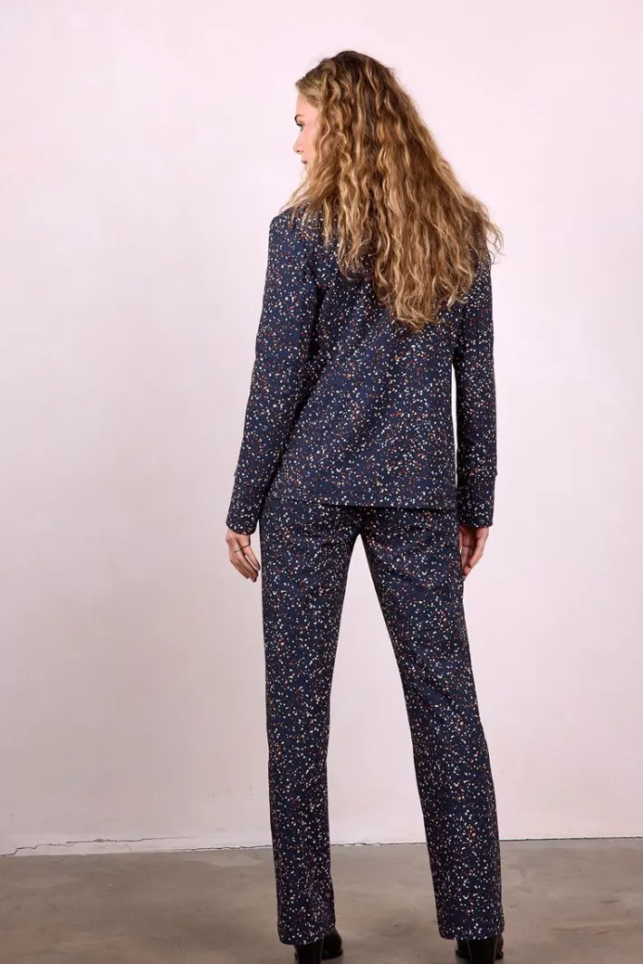 DiDi Travel Blazer Moto print Darkblue Stone print- Jassen | Travel