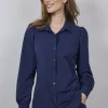 DiDi Travel blouse Culture in dark navy- Travel | Blouses