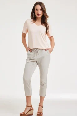 DiDi Travel capri Ryder Feather grey- Travel | Korte Broeken
