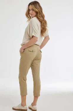 DiDi Travel capri Ryder Kelp sand- Travel | Korte Broeken