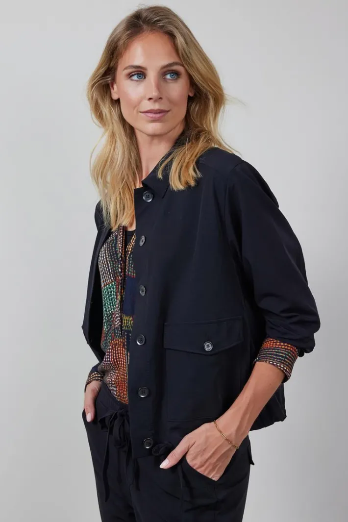 DiDi Travel jacket Mace in black- Jassen | Travel