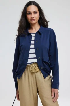 DiDi Travel jacket Mace in Dark navy- Jassen | Travel