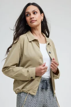 DiDi Travel jacket Mace in kelp sand- Jassen | Travel