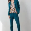 DiDi Travel pants Checkin in Dark sea green- Travel | Lange Broeken