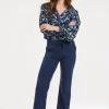 DiDi Travel pants Falcon Dark blue- Travel | Lange Broeken