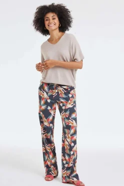 DiDi Travel pants Falcon Skydancer print- Travel | Lange Broeken