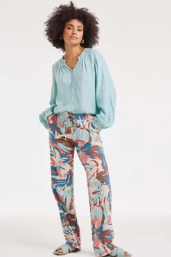 DiDi Travel pants Falcon Wonderful print- Travel | Lange Broeken
