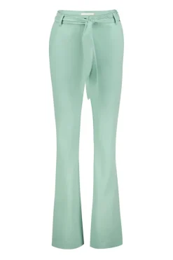 DiDi Travel pants Paseo in Granite green- Travel | Lange Broeken
