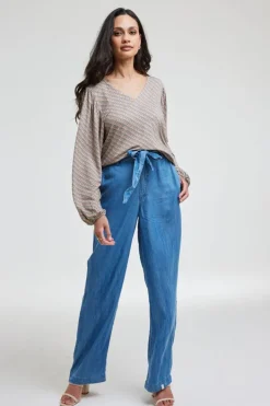 DiDi T-shirt Britt Sand Pure print- T-shirts & Tops