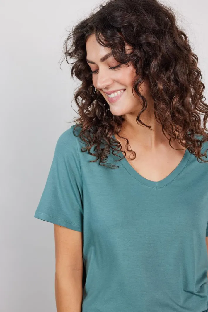 DiDi T-shirt Daily Atlantic green- Basics | T-shirts & Tops