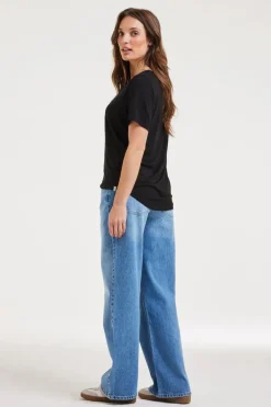 DiDi T-shirt Daily Black- Basics | T-shirts & Tops