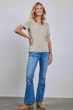 DiDi T-shirt Daily Eucalyptus green- Basics | T-shirts & Tops