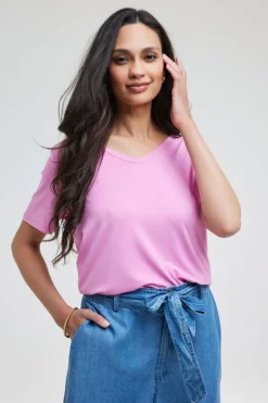 DiDi T-shirt Daily Fuchsia pink- Basics | T-shirts & Tops