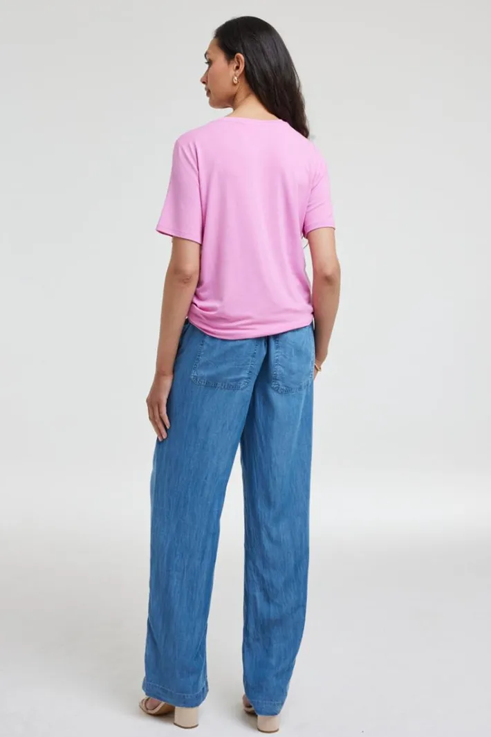 DiDi T-shirt Daily Fuchsia pink- Basics | T-shirts & Tops