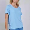DiDi T-shirt Fame Placid blue- Basics | T-shirts & Tops