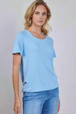 DiDi T-shirt Fame Placid blue- Basics | T-shirts & Tops