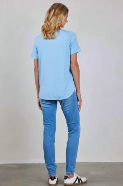 DiDi T-shirt Fame Placid blue- Basics | T-shirts & Tops
