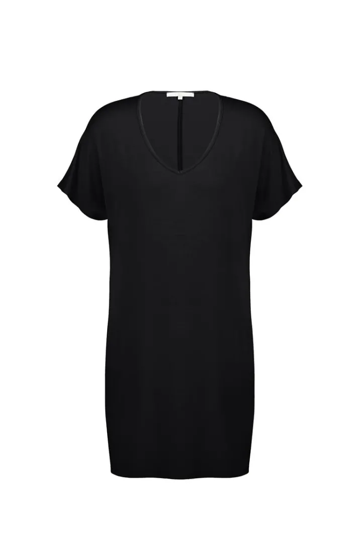 DiDi T-shirt Isa in Black- Basics | T-shirts & Tops