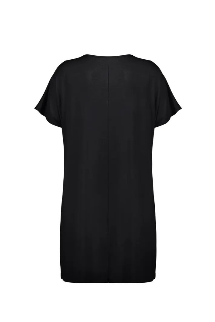DiDi T-shirt Isa in Black- Basics | T-shirts & Tops