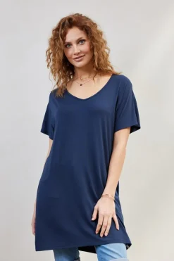 DiDi T-shirt Isa in Dark navy- Basics | T-shirts & Tops