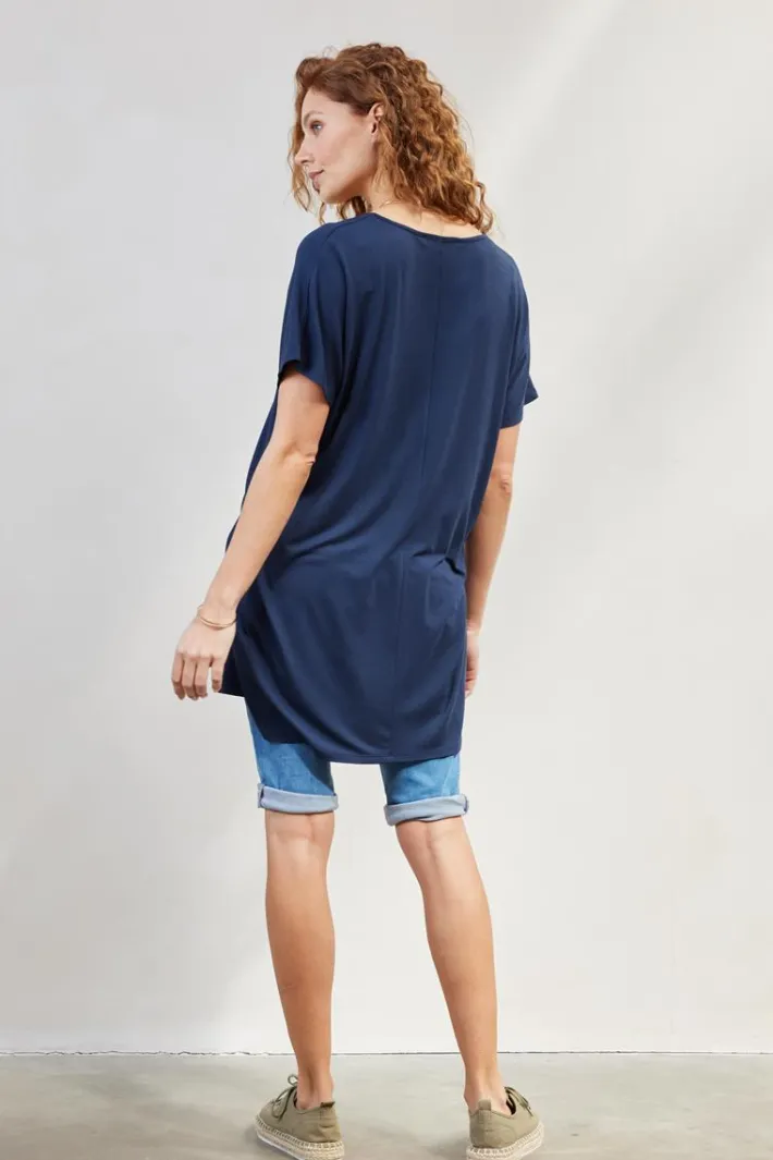 DiDi T-shirt Isa in Dark navy- Basics | T-shirts & Tops
