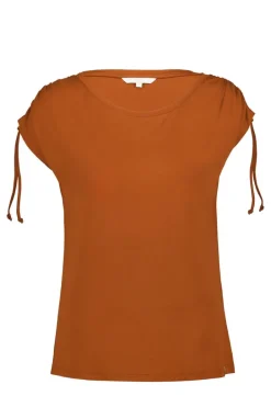 DiDi T-shirt Lisa in Ginger brown- Basics | T-shirts & Tops
