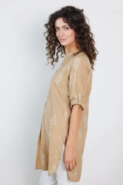 DiDi Tunic Chill In Sand Bouquet embro- Jurken & Tunieken