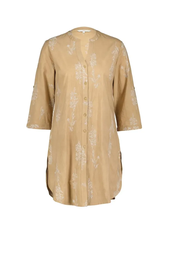 DiDi Tunic Chill In Sand Bouquet embro- Jurken & Tunieken