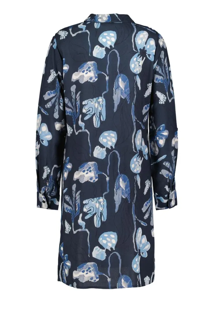 DiDi Tunic Chill Out Darkblue Ambiance print- Jurken & Tunieken