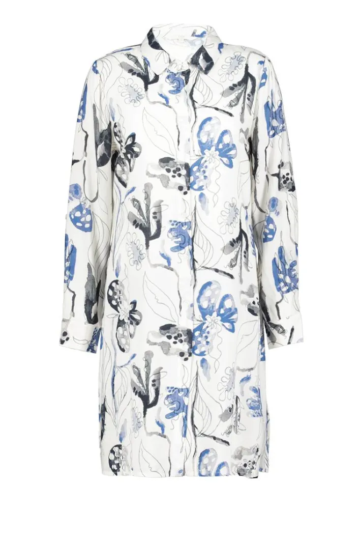 DiDi Tunic Chill Out Offwhite Ambiance print- Jurken & Tunieken